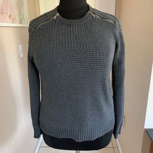 Michael Kors Gray Knit Sweater Size XL